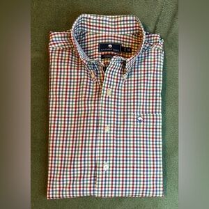 Southern Shirt Multicolor Checkered Men's Button Down Shirt, Size: M (6023)